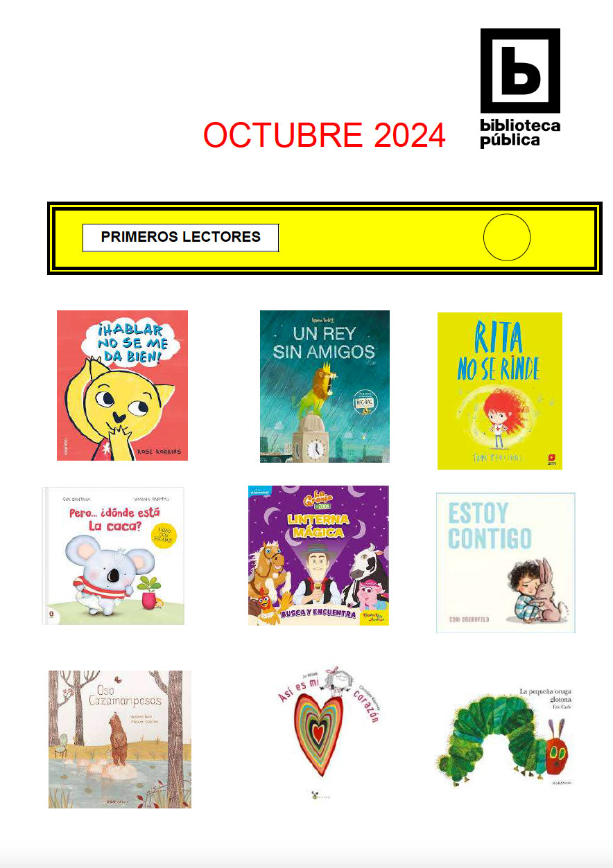 Novedades infantiles / juveniles de octubre 2024