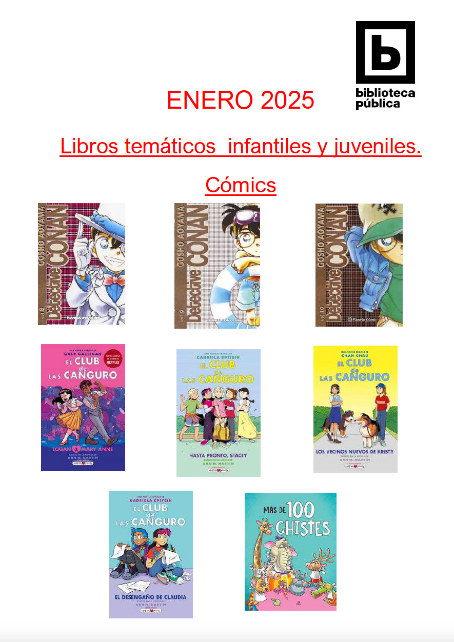 Novedades infantiles / juveniles de enero 2025